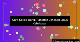 ilustrasi cara kelola uang