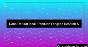 visual dana darurat ideal