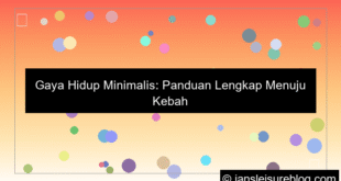 visual gaya hidup minimalis
