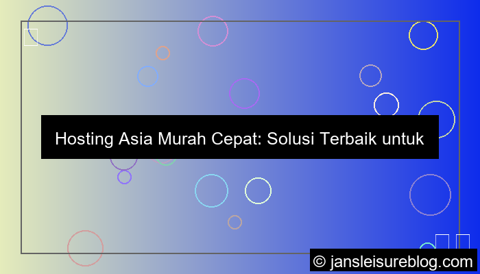 grafik hosting asia murah cepat