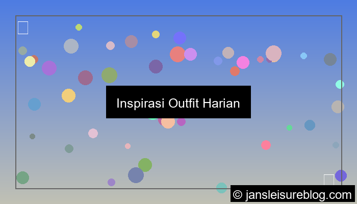 visual inspirasi outfit harian