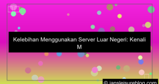 ilustrasi kelebihan menggunakan server luar negeri