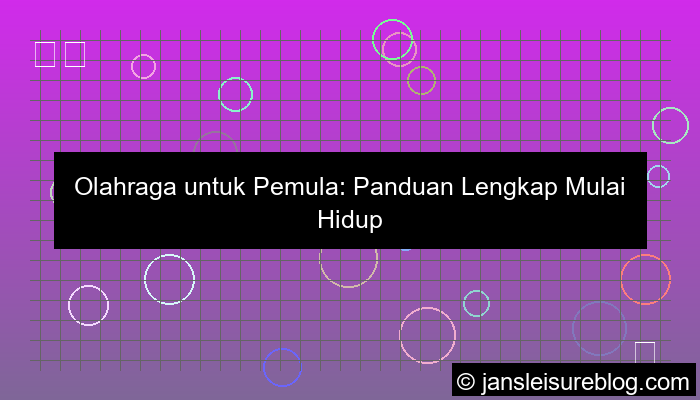 gambar olahraga untuk pemula