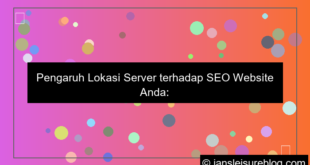 ilustrasi pengaruh lokasi server untuk SEO