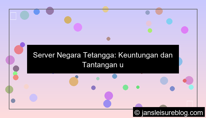 server negara tetangga untuk website