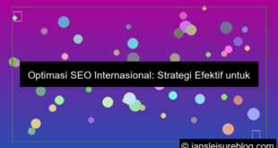 desain optimasi SEO untuk website internasional